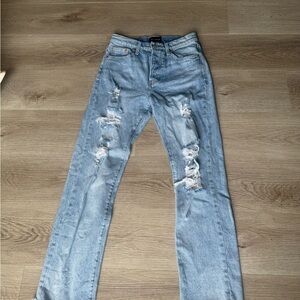 Lucky Brand Light Blue Distressed Women's Jeans